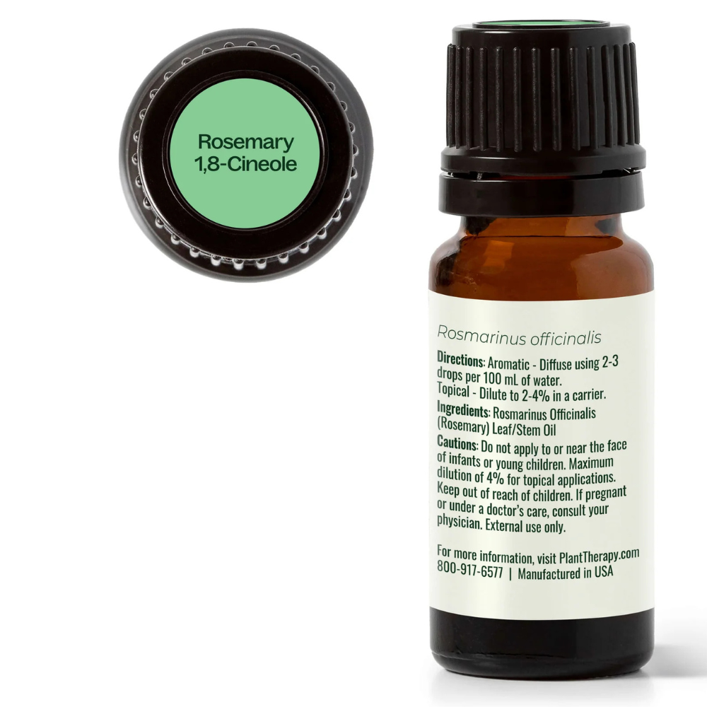 Organic Rosemary 1,8-Cineole Essential Oil