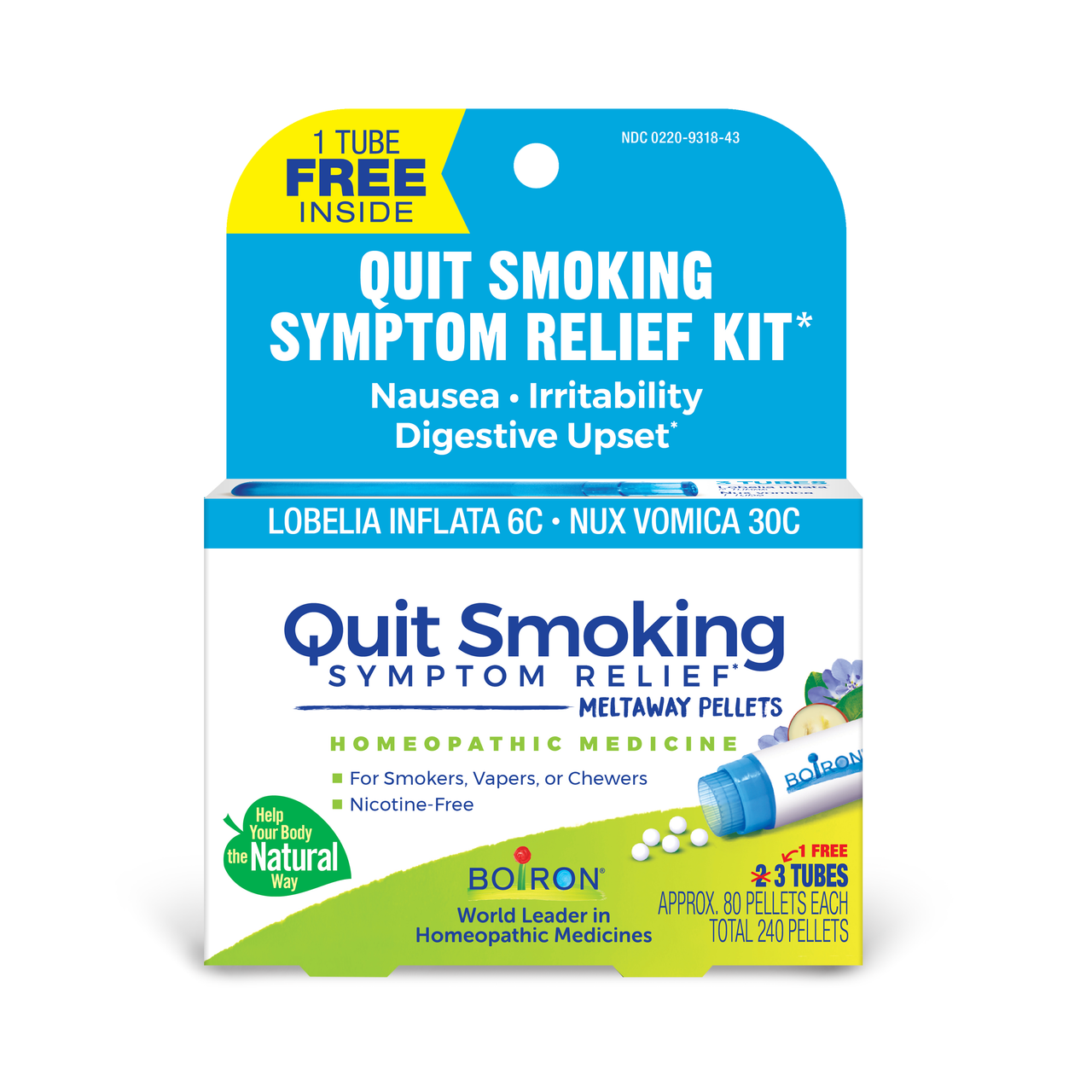 Quit Smoking Relief Kit - Boiron