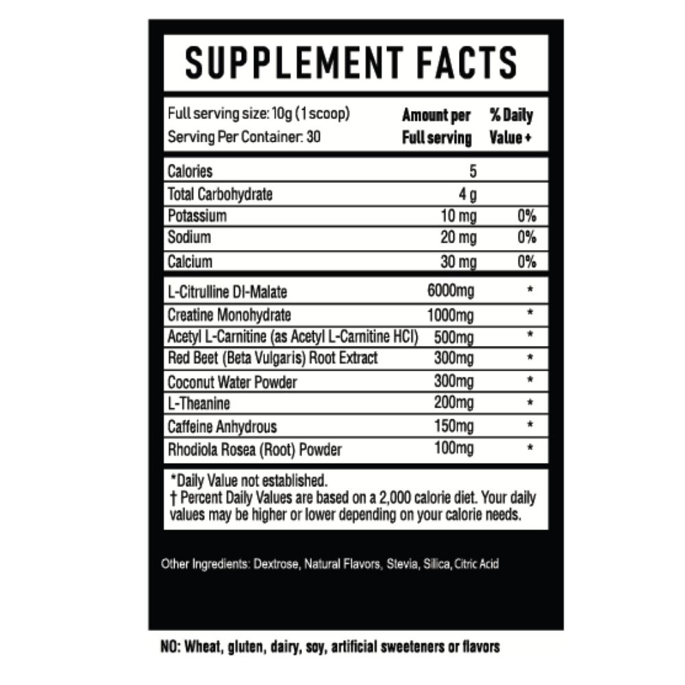 4GAUGE PRE WORKOUT PINA COLADA