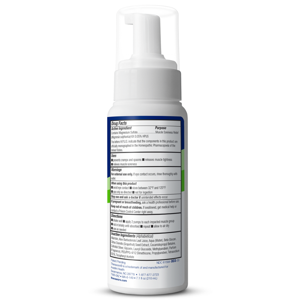 Theraworx for Muscle Cramps Foam