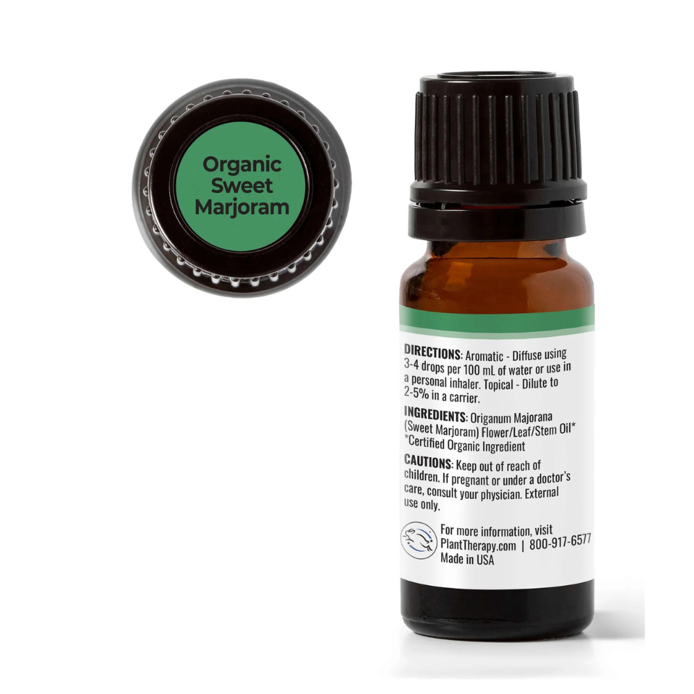 Organic Sweet Marjoram Essential Oil