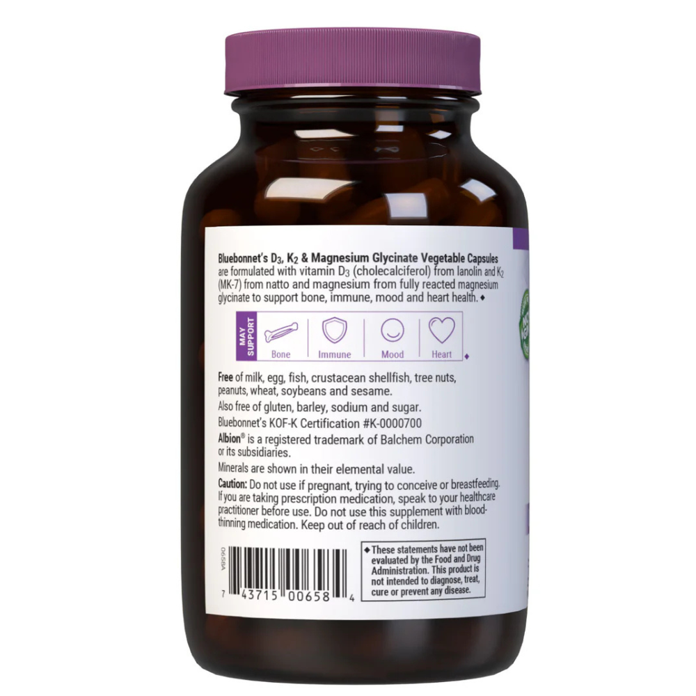 VIT. D3 & K2 MAGNESIUM GLYCINATE