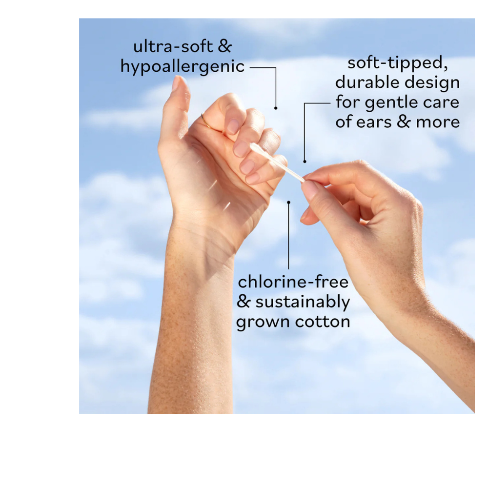 ORGANIC COTTON SWABS