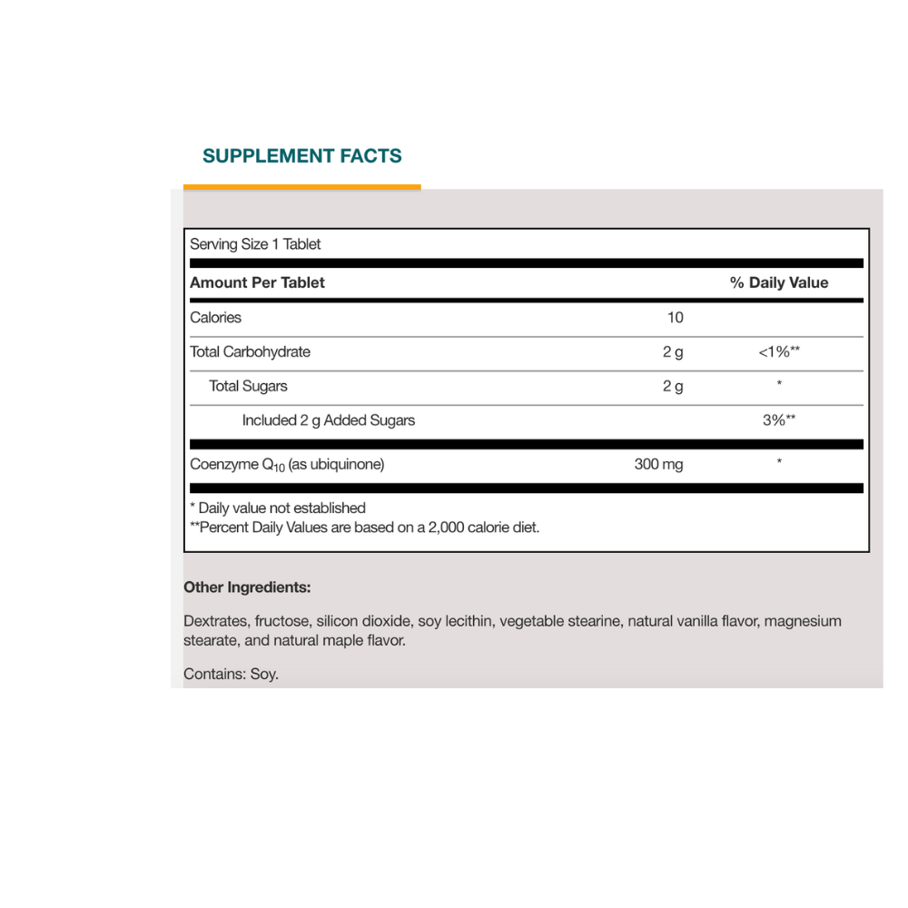 COENZYME Q10 300MG CHEWABLE