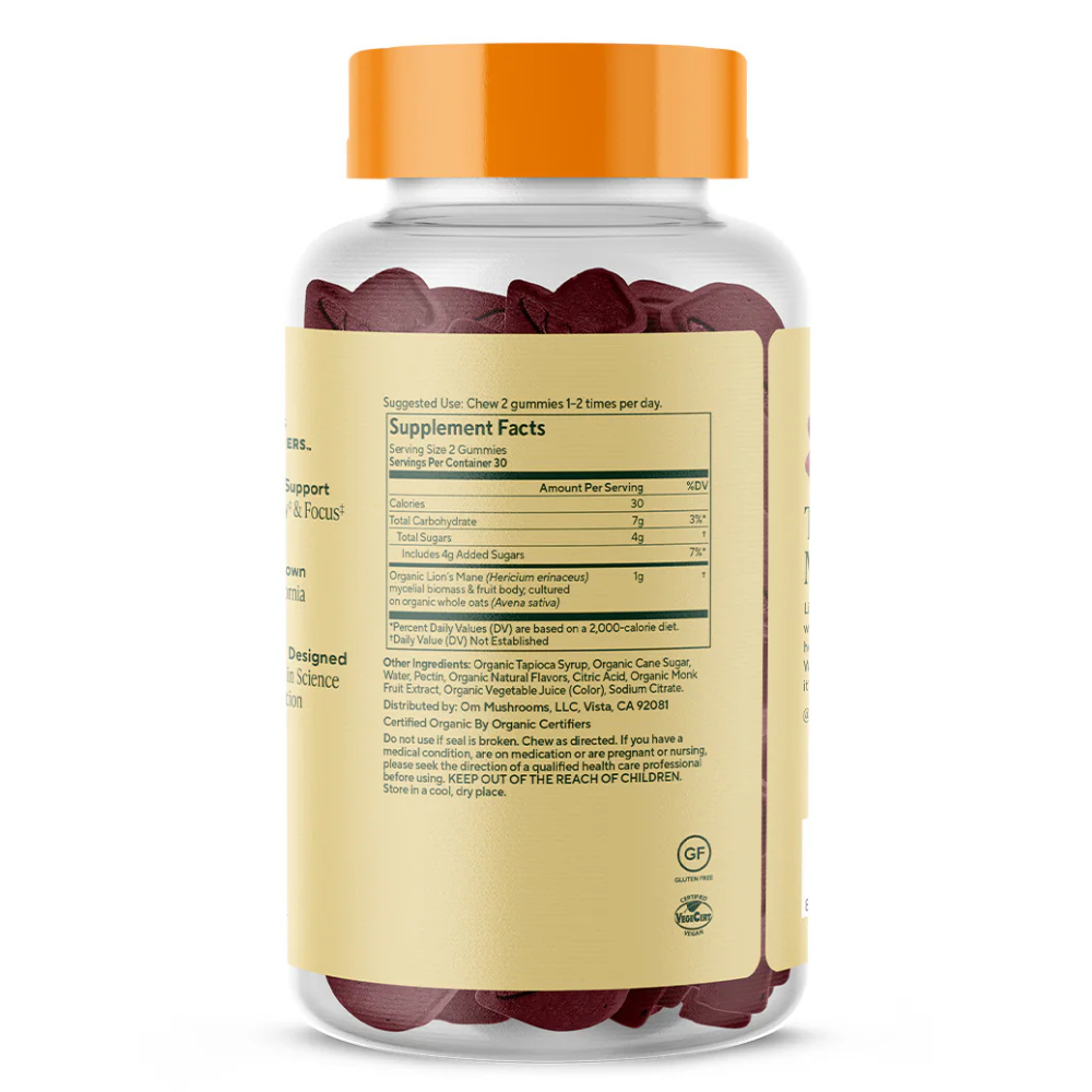 Lion’s Mane Mushroom Gummies