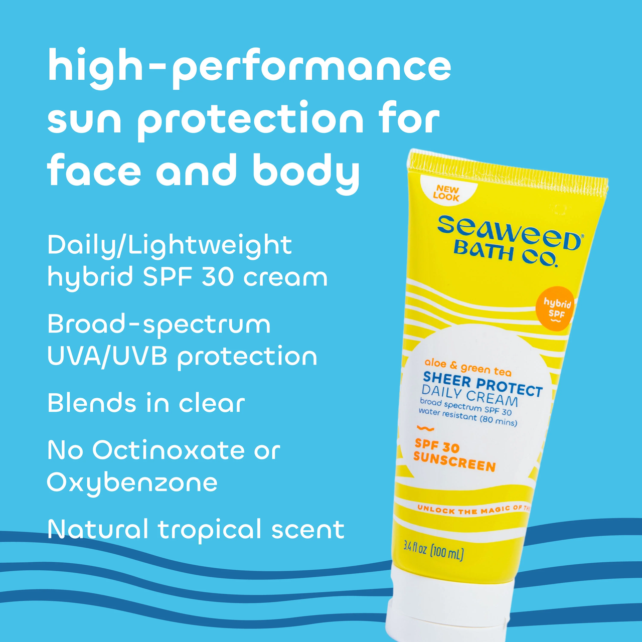 Daily Protection Cream SPF 30 - Seaweed Bath Co.