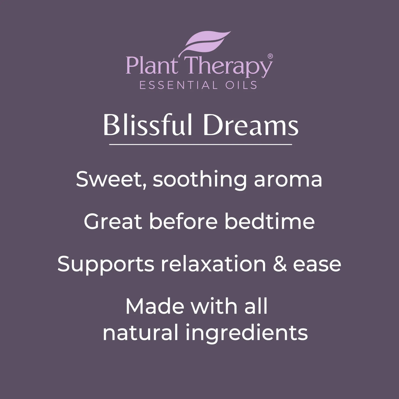 Blissful Dreams Essential Oil - Plant Therapy