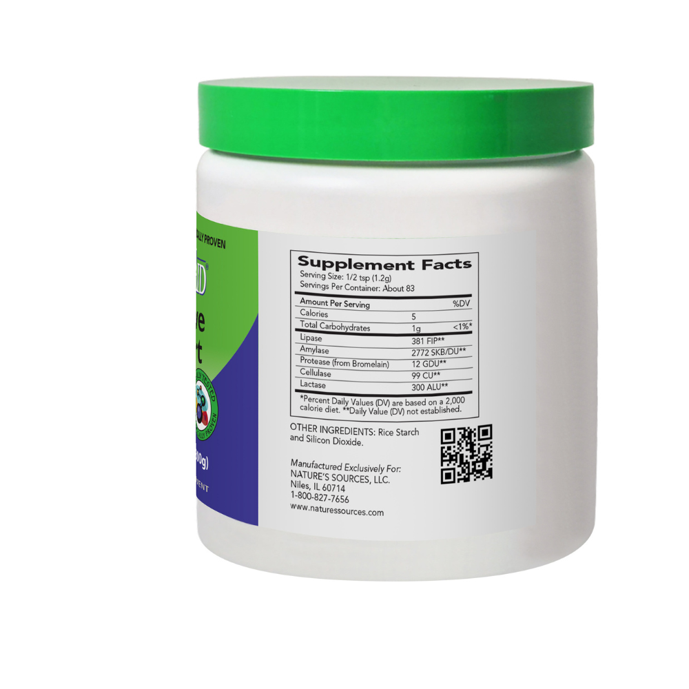 AbsorbAid Original 100g Complete Digestive Enzyme Formula in Powder Form
