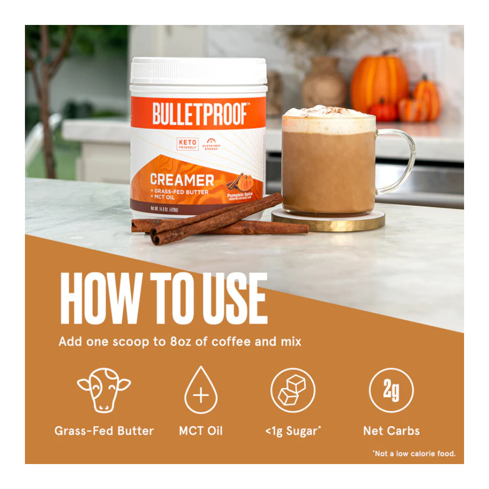 BULLETPROOF CREAMER PUMKKIN SPICE