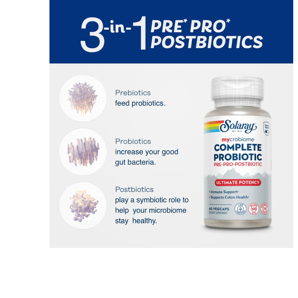MYCROBIOME PROBIÓTICO COMPLETO POTENCIA MÁXIMA