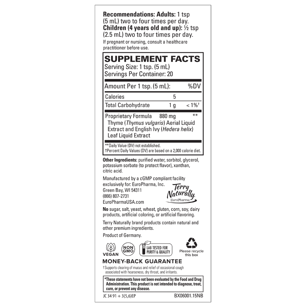 BRONCHIAL CLEAR SYRUP