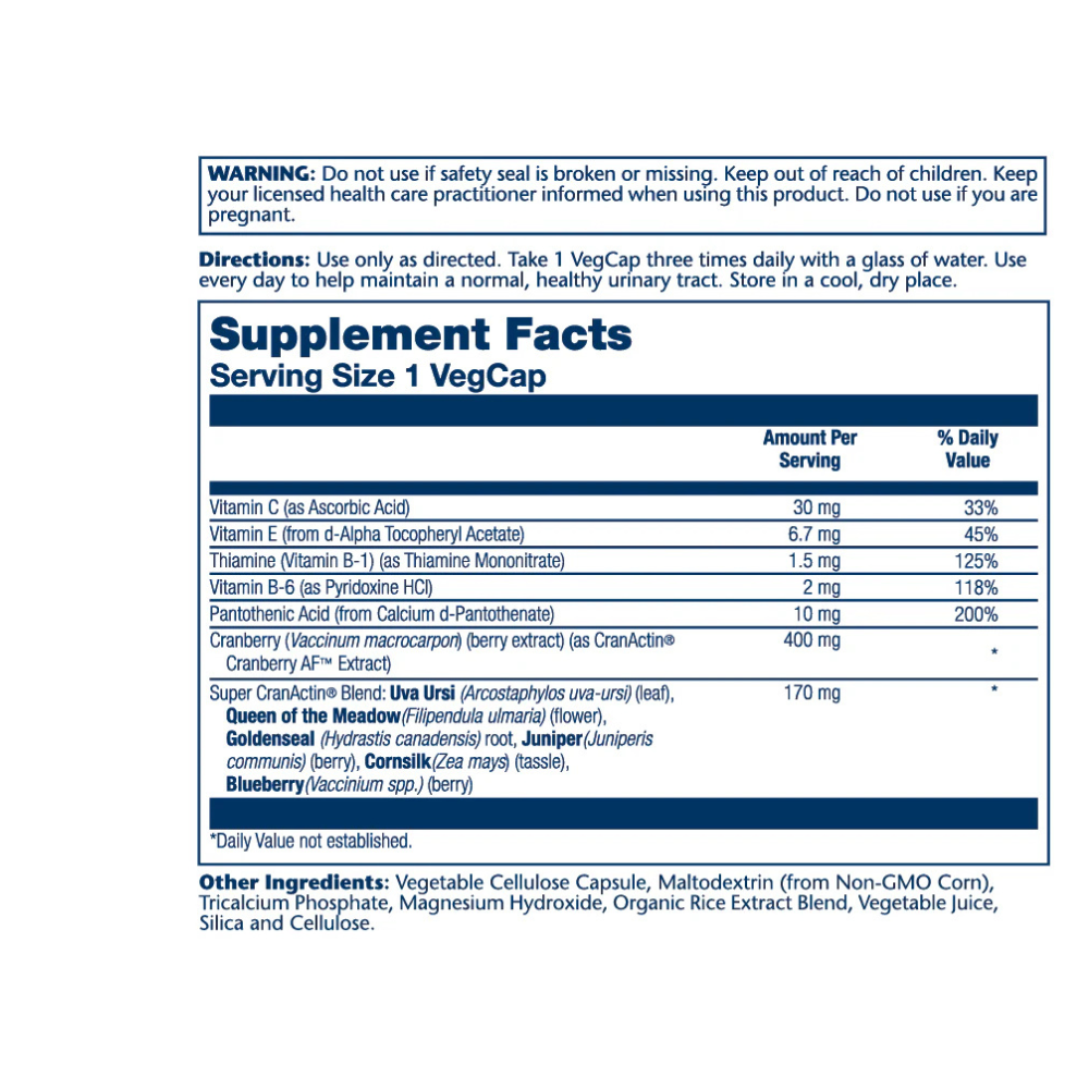 Super CranActin Cranberry Extract 400mg