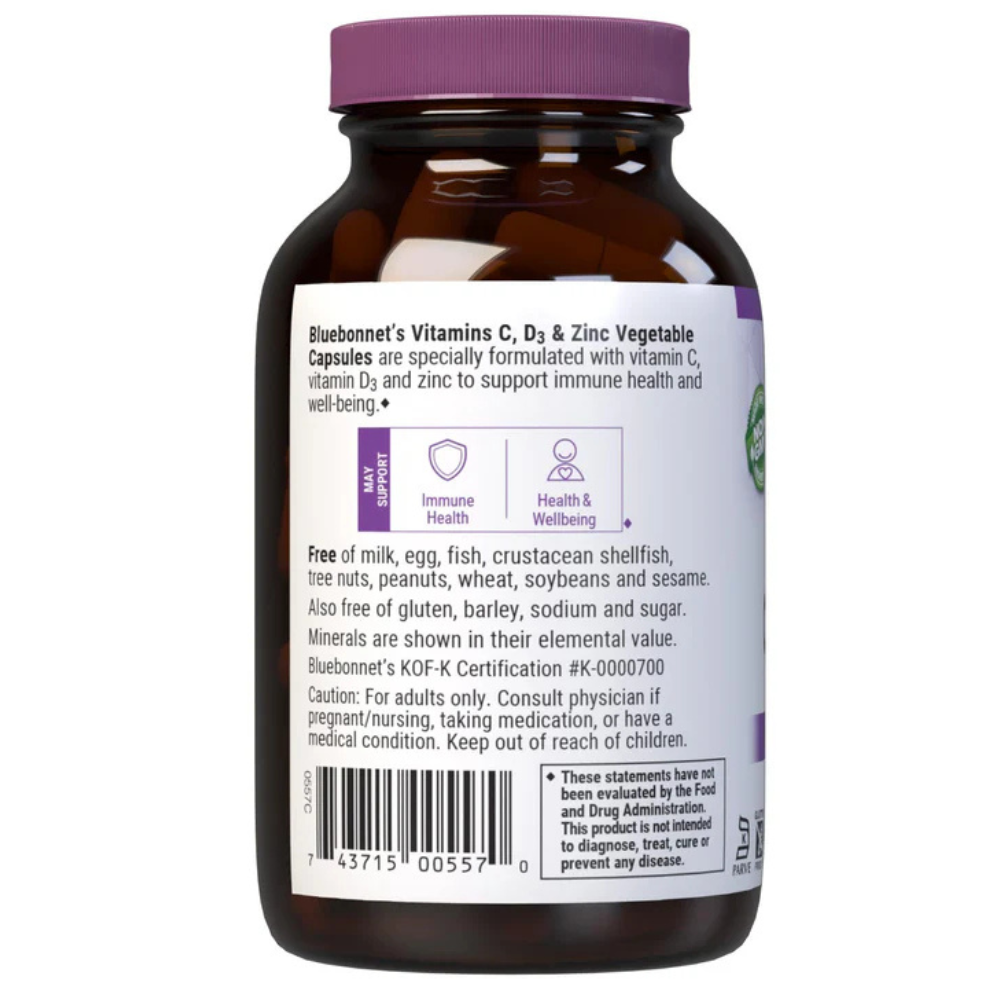 Vitamin C, D3 & Zinc