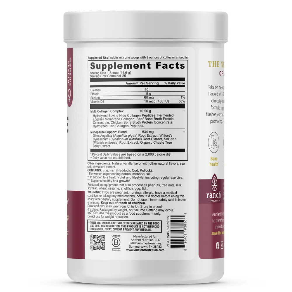 MENOPAUSE SUPPORT + COLLAGEN