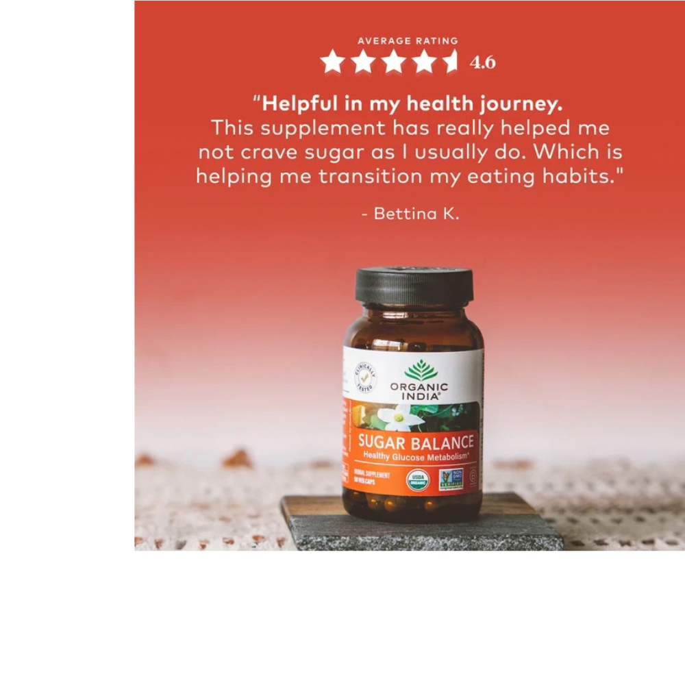 Sugar Balance Capsules – Organic Blood Sugar Support Supplement