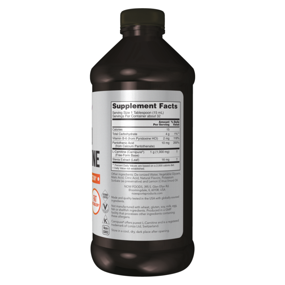 L-Carnitine Liquid 1000 mg, Citrus