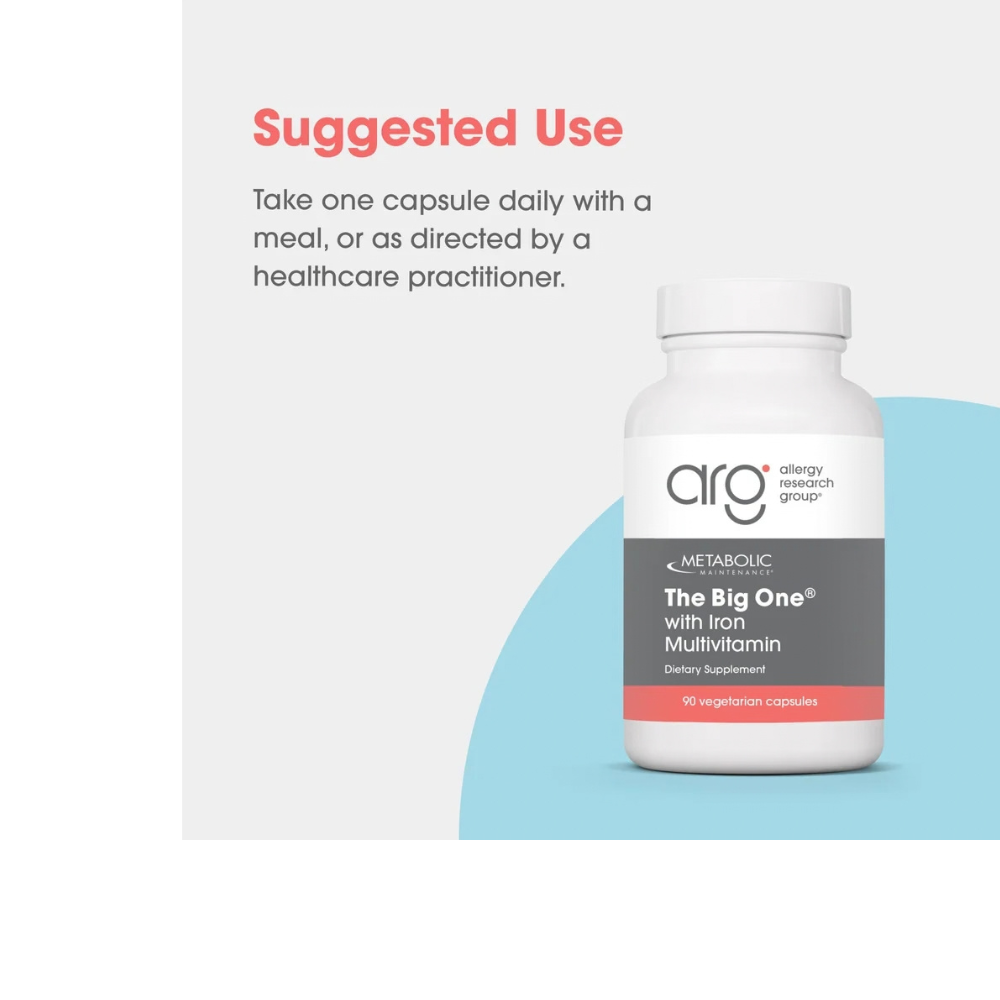 Metabolic Maintenance The Big One with Iron