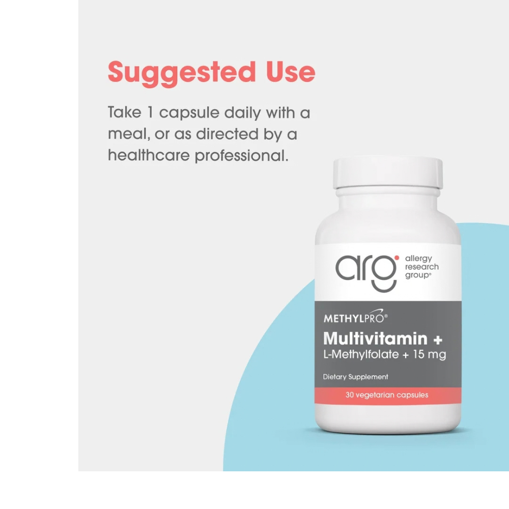 MethylPro Multivitamin + 15 mg L-metilfolato