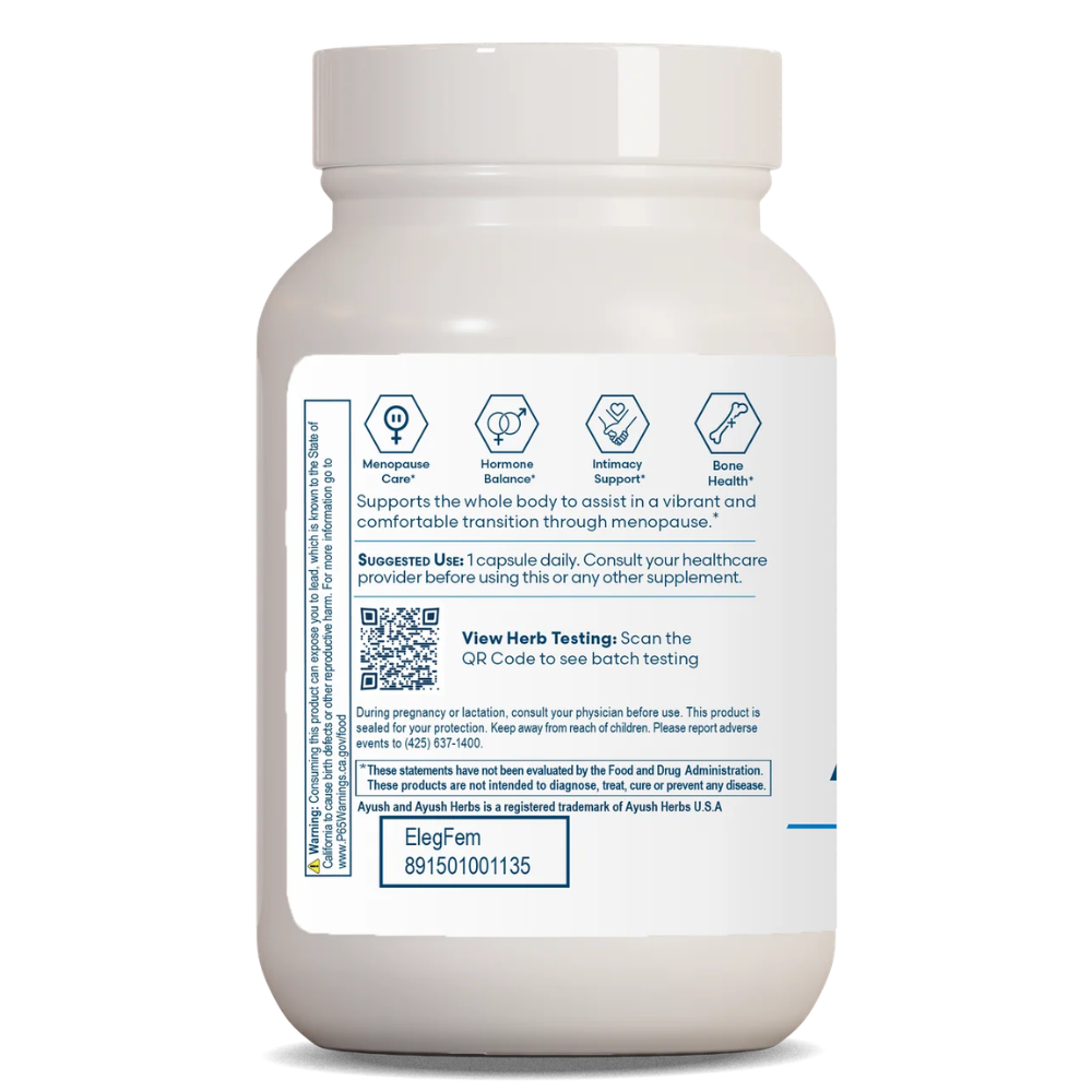 ELEG FEM Natural Menopause Support Supplement