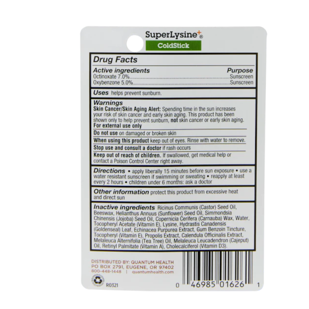SuperLysine ColdStick Strawberry
