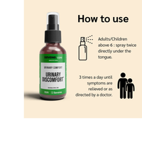 Thumbnail for Urinary Comfort – Homeopathic Spray for Urinary Discomfort