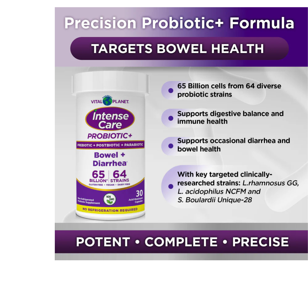 INTENSE CARE BOWEL + DIARRHEA PROBIOTIC