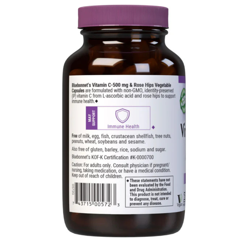 VITAMIN C-500 mg & ROSE HIPS