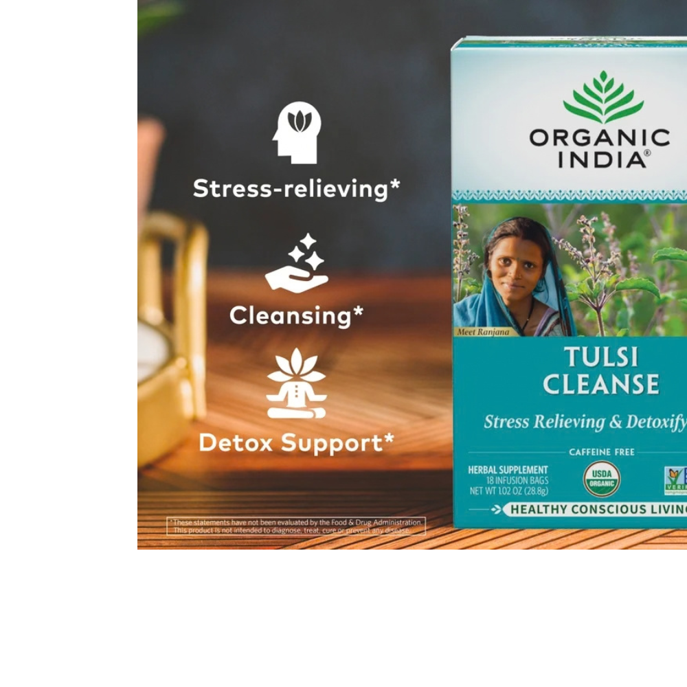 Tulsi Cleanse Tea – Organic Herbal Detox Blend