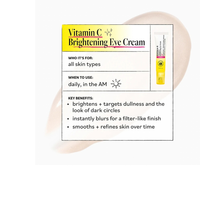 Thumbnail for VITAMIN C BRIGHTENING EYE CREAM