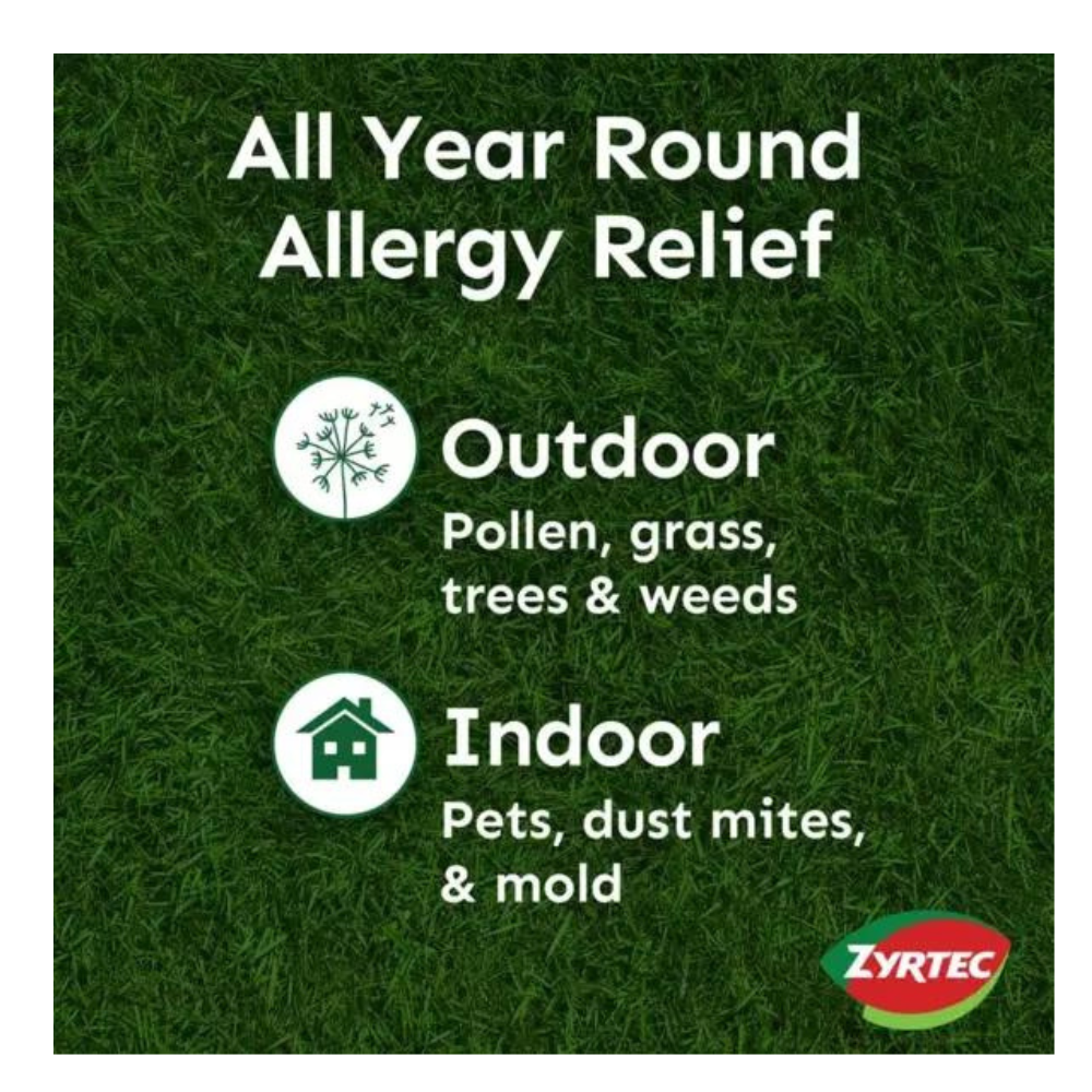 ZYRTEC ALLERGY 24H 10MG