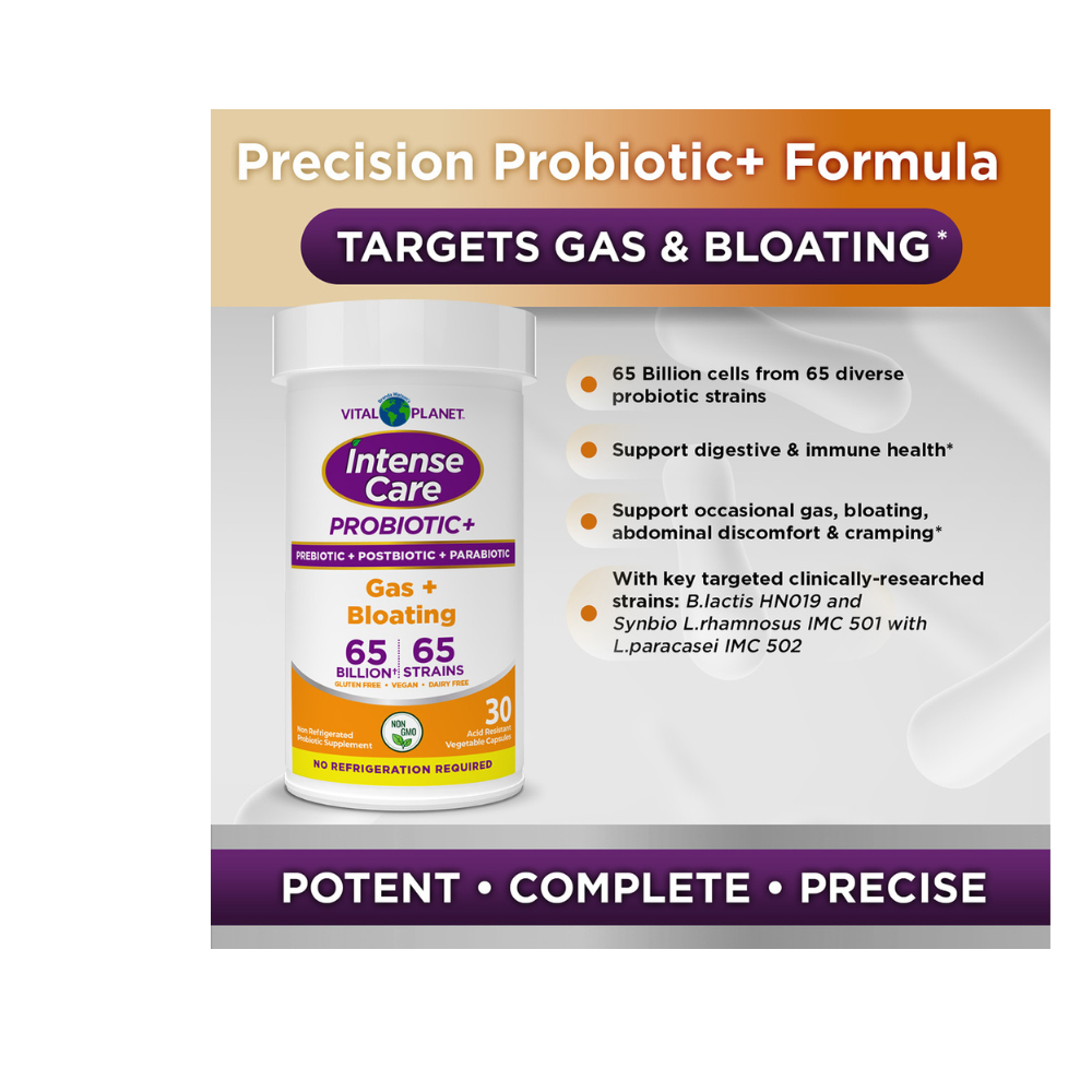 INTENSE CARE GAS BLOATING PROBIOTIC