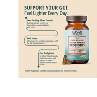 Thumbnail for Gas & Bloating Probiotic Capsules - 30 Servings