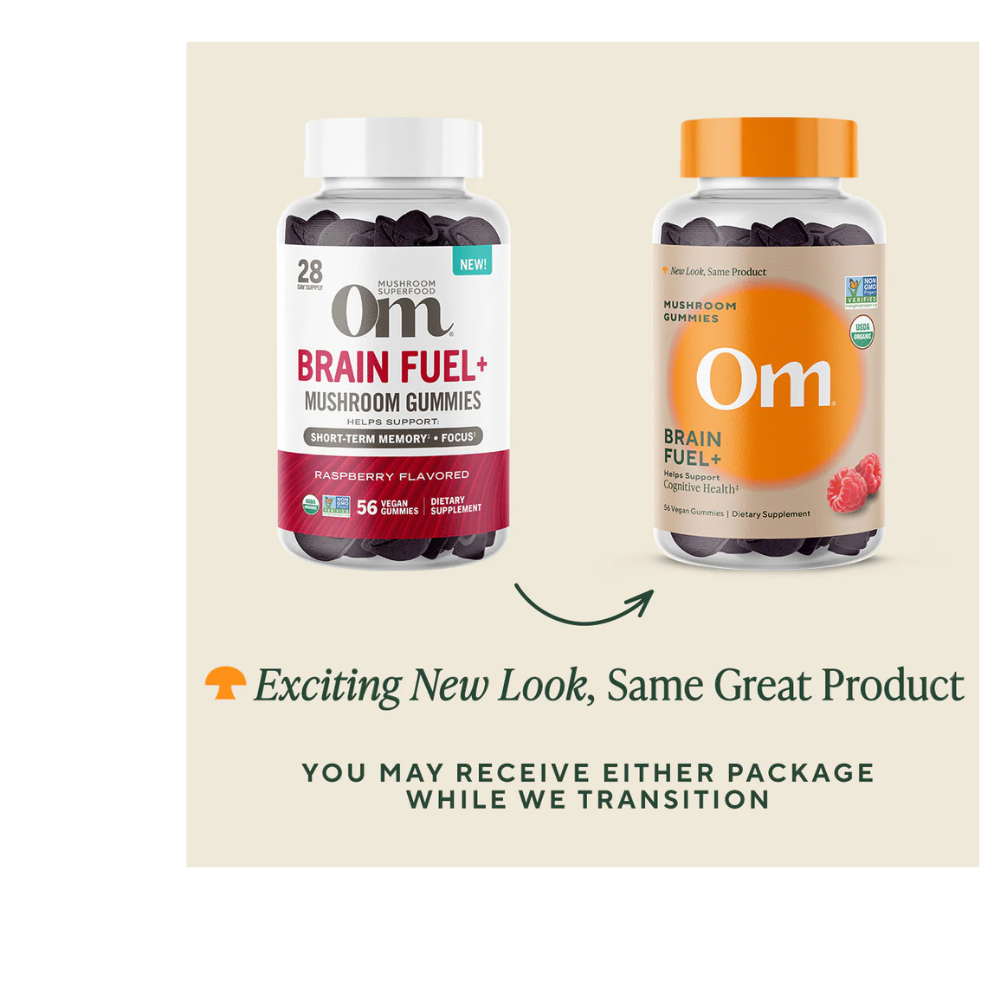 BRAIN FUEL+ MUSHROOM GUMMIES RASPBERRY