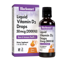 Thumbnail for LIQUID VITAMIN D3 DROPS 50 mcg (2000 IU)