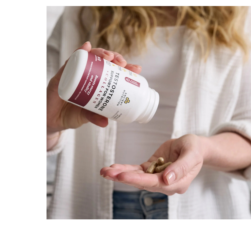 TESTOSTERONE SUPPORT FOR WOMEN + COLLAGEN