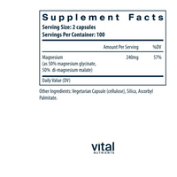 Thumbnail for Magnesium Glycinate Malate 120mg