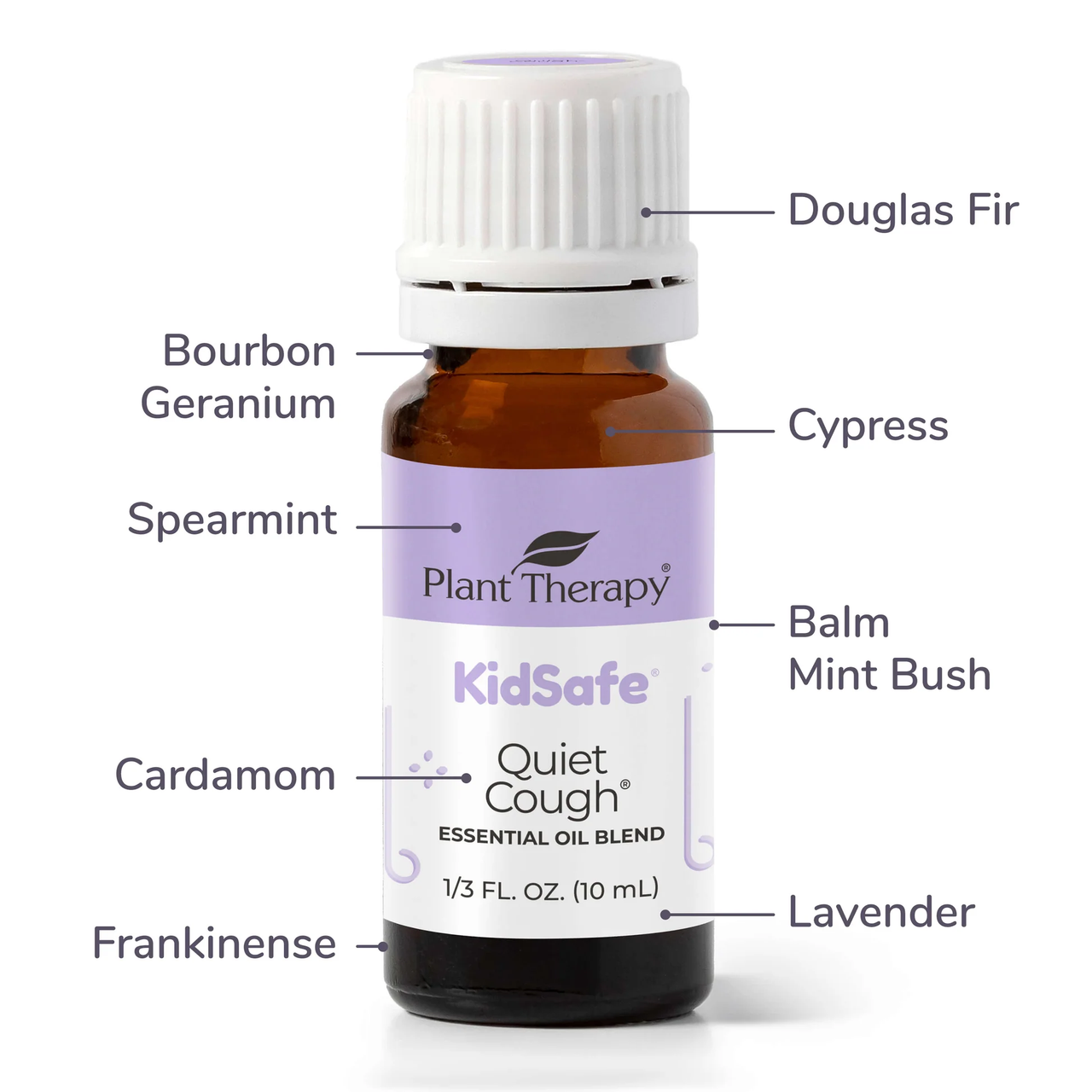 Quiet Cough KidSafe Essential Oil Blend - Plant Therapy
