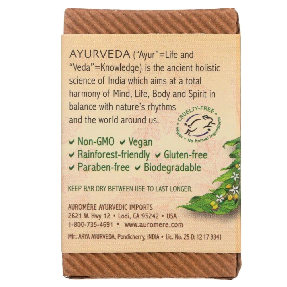 Sandal-Turmeric Ayurvedic Soap