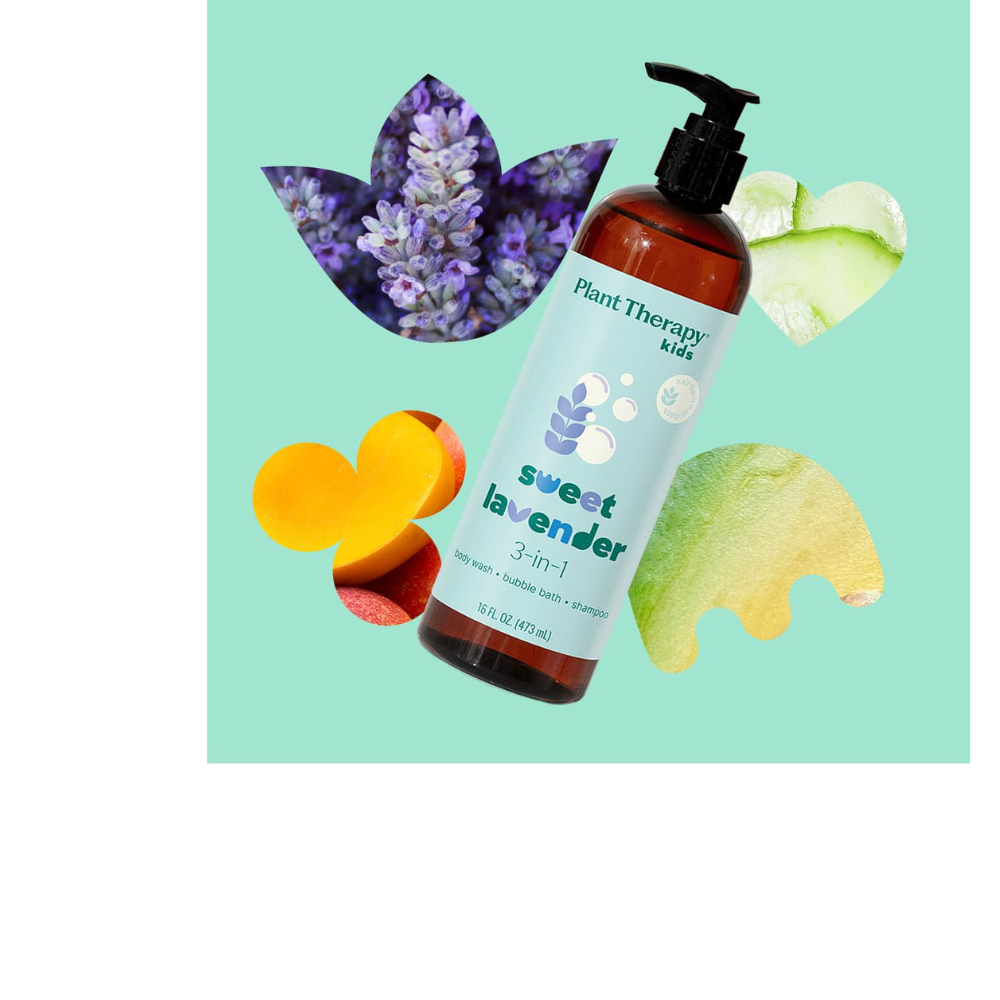 DULCE LAVANDA GEL DE BAÑO, ESPUMA Y CHAMPÚ 3 EN 1