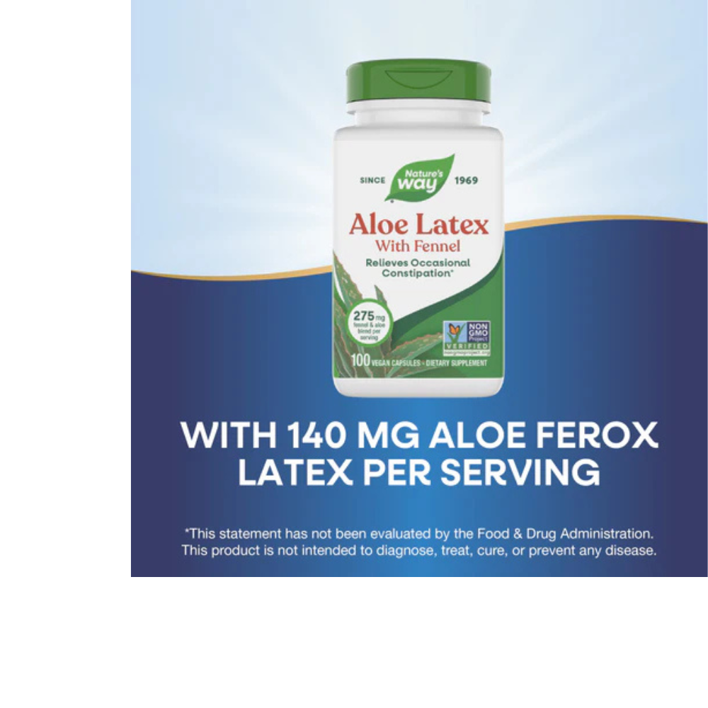 Látex de aloe con hinojo