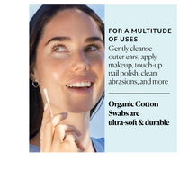 Thumbnail for ORGANIC COTTON SWABS