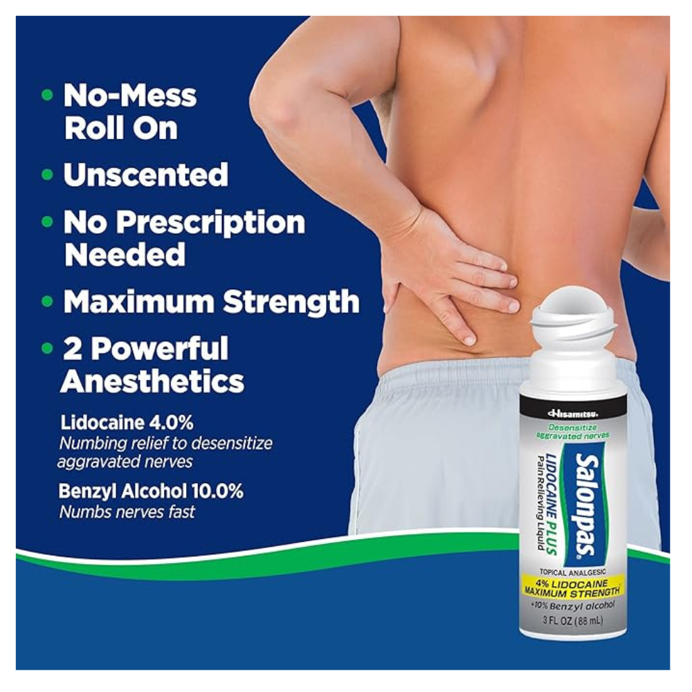 SALONPAS LIDOCAINE PLUS