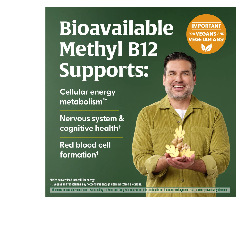 B12 Energy Gummies (Ginger)