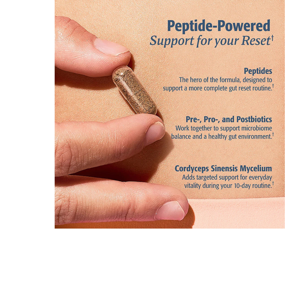 10-Day Gut Reset Probiotic Capsules - 10 Servings
