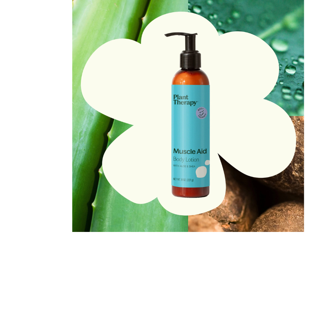 MUSCLE AID BODY LOTION WITH ALOE & SHEA