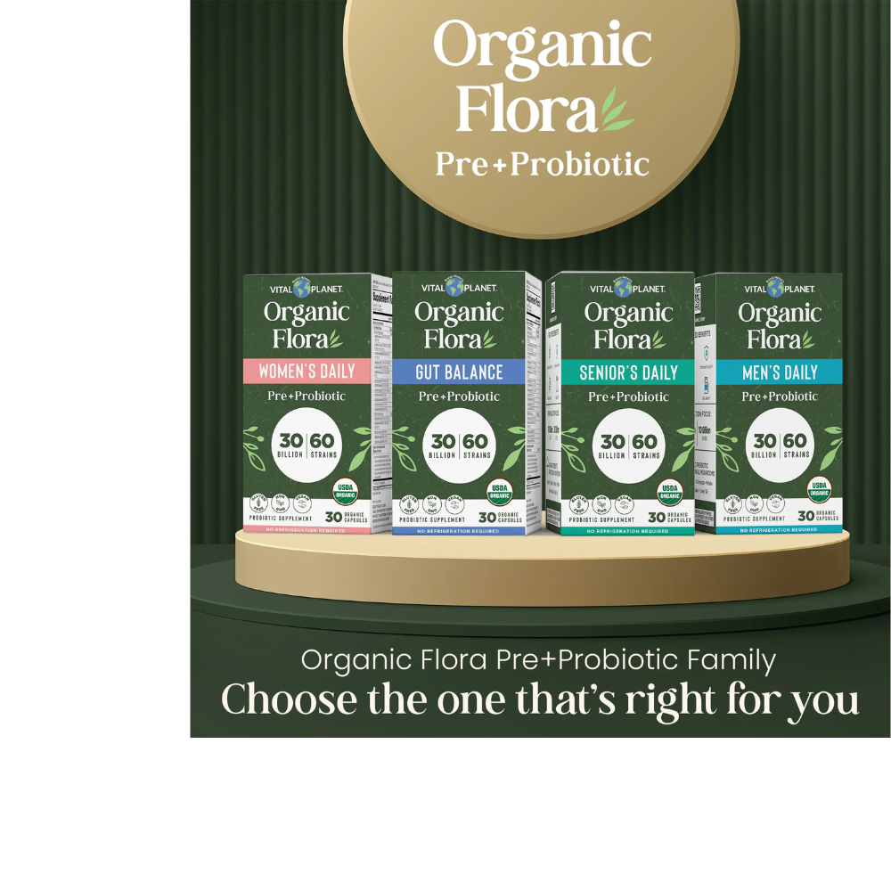 Organic Flora Gut Balance Probiotic Supplement