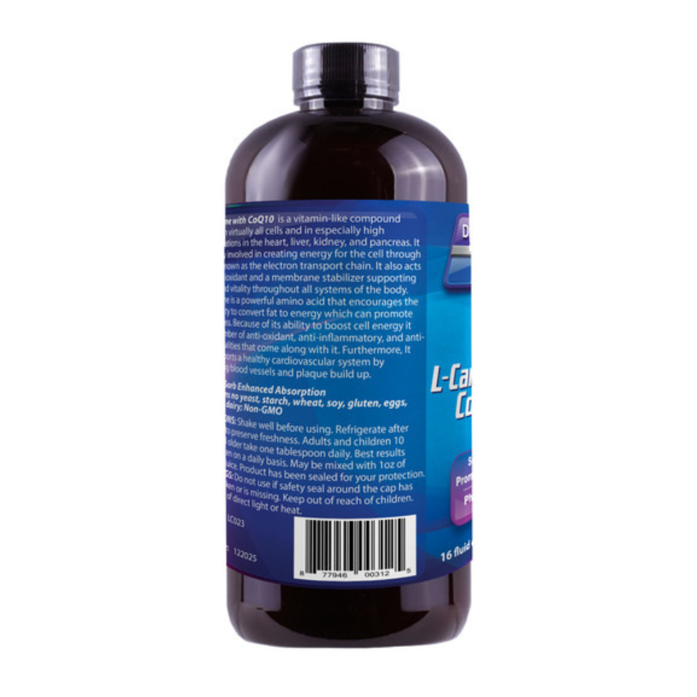 Liquid L-Carnitine 1000mg CoQ10 100mg
