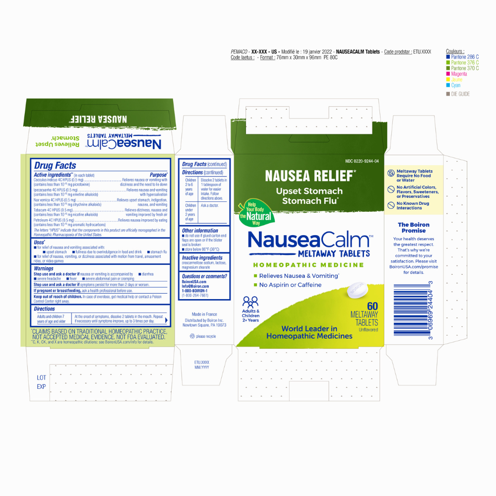 NauseaCalm 60 Tablets