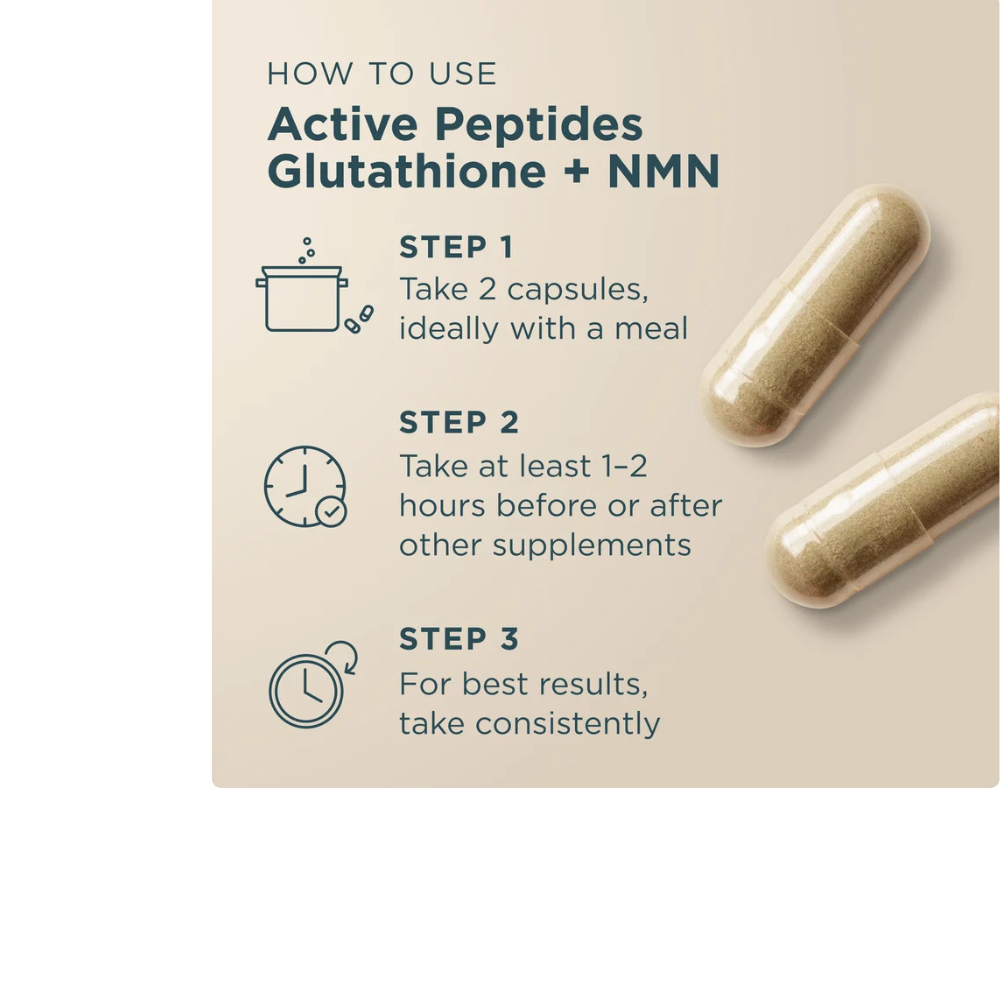 Active Peptides Glutathione + NMN