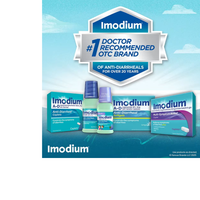 Thumbnail for IMODIUM A-D Diarrhea Relief Caplets, Loperamide Hydrochloride
